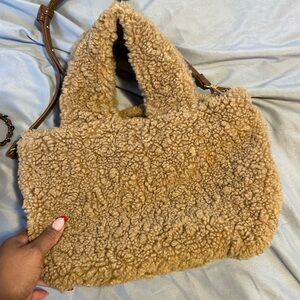 Cute Sherpa crossbody